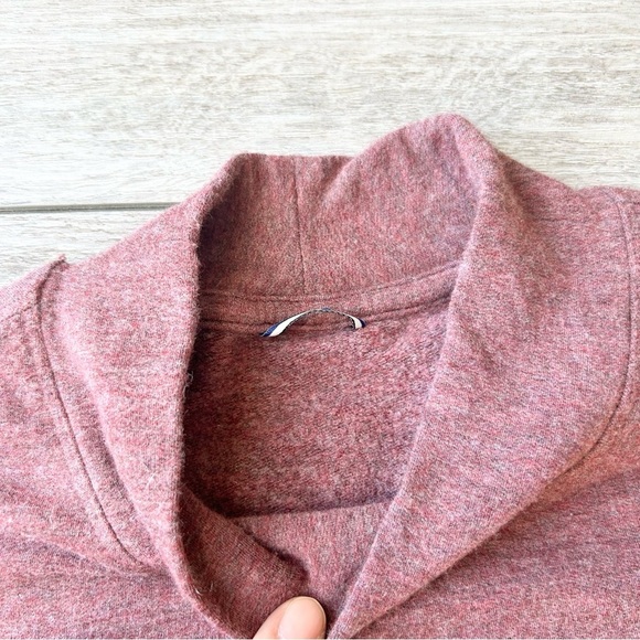 Kit & Ace Mock Neck Cashmere Blend Short Sleeve Top - Picture 6 of 14